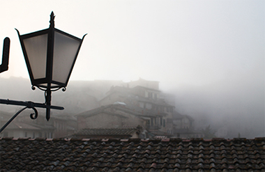 Siena fog photograph Siena fog photograph