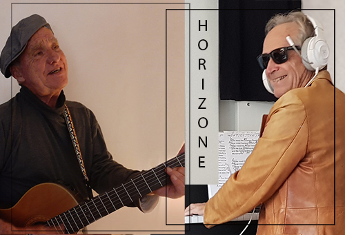  Nick (left) on guitar Michael (right)on keyboard.